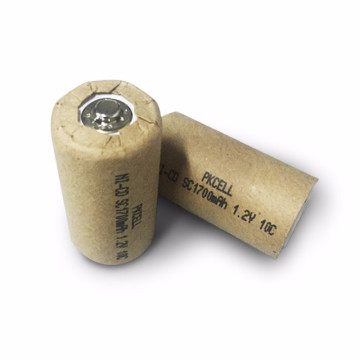 Batería recargable PKCELL Nicd Sc 1900mah 1.2v